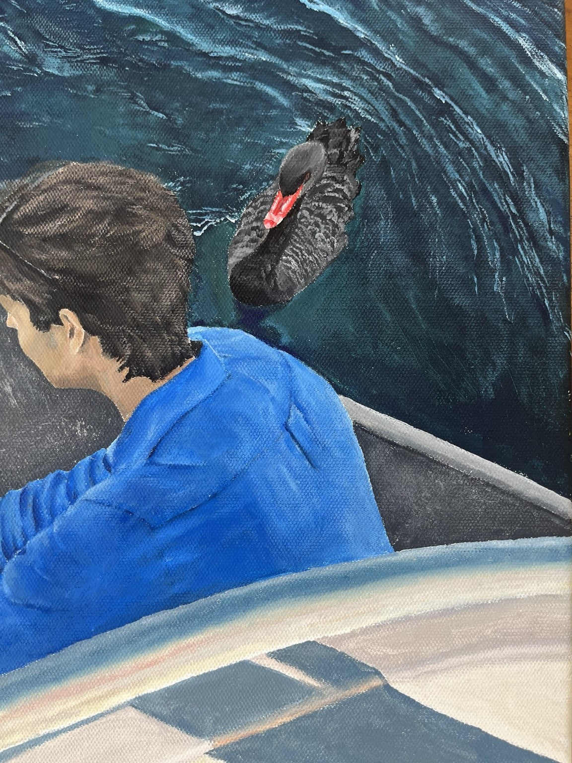 Two Swans detail 2